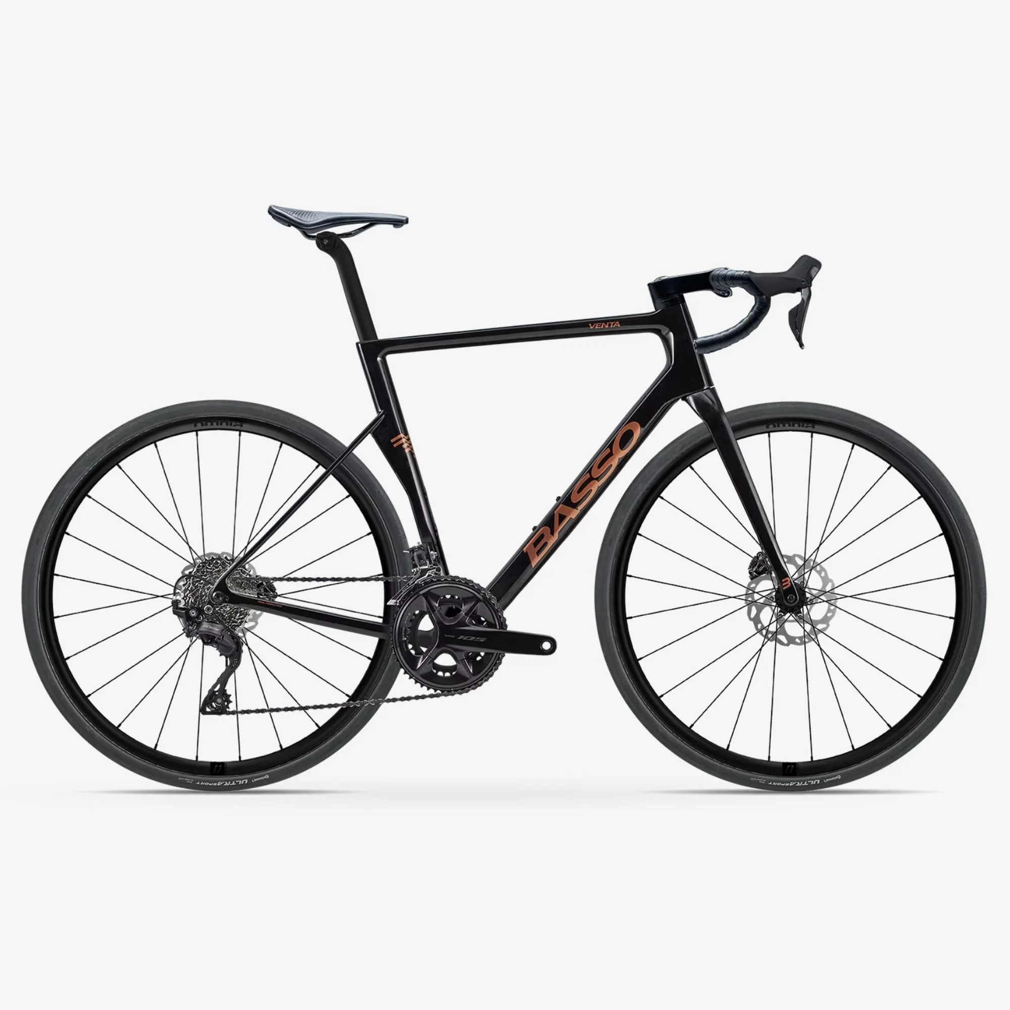 BASSO Venta R, Shimano 105, Magma Black