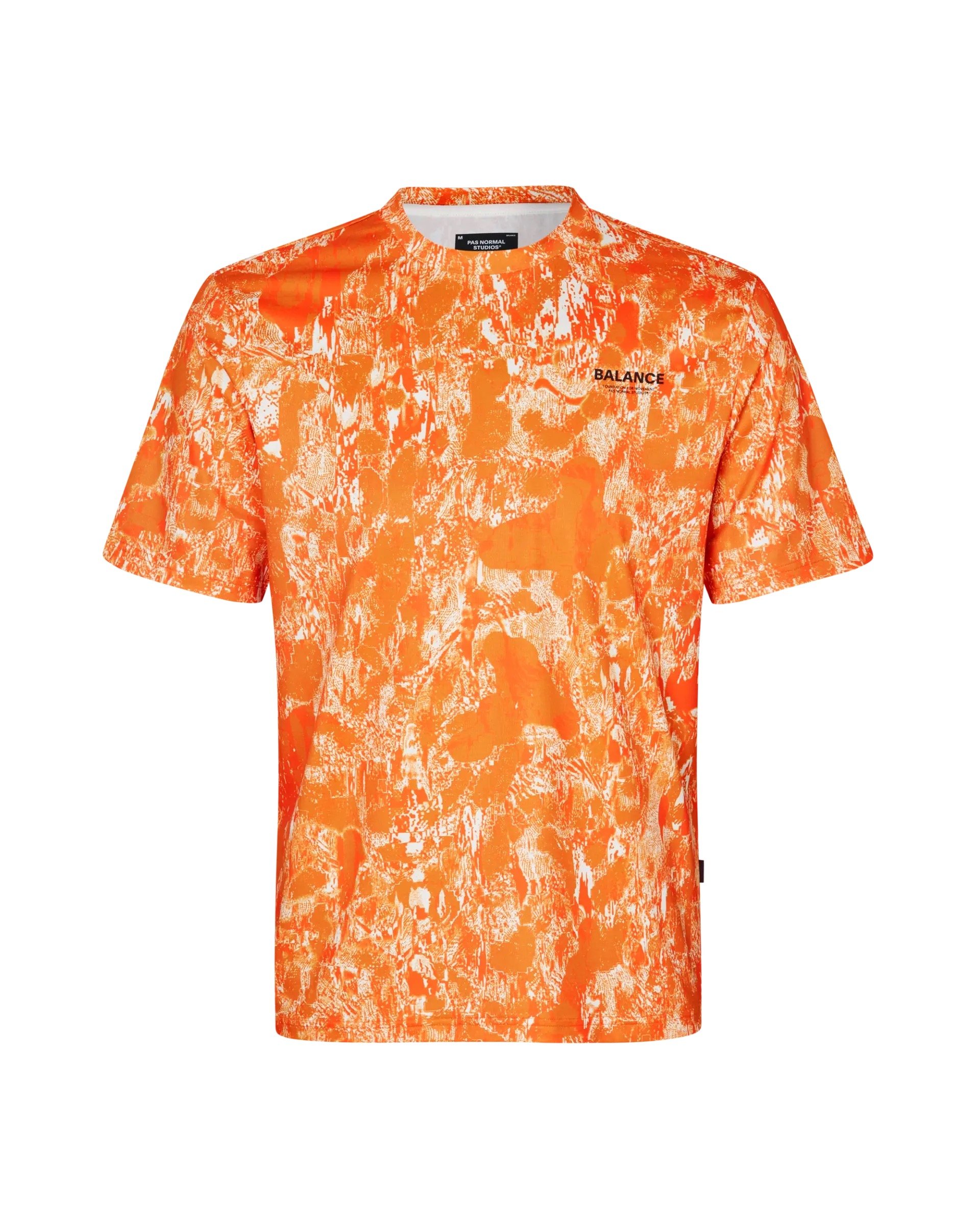 PAS NORMAL STUDIOS Balance T-Shirt Orange AOP Men