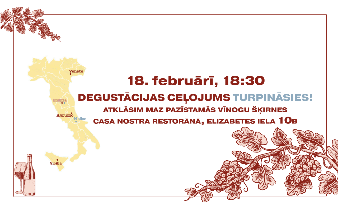 Degustācijas ceļojums kopā ar ražotājiem turpināsies!