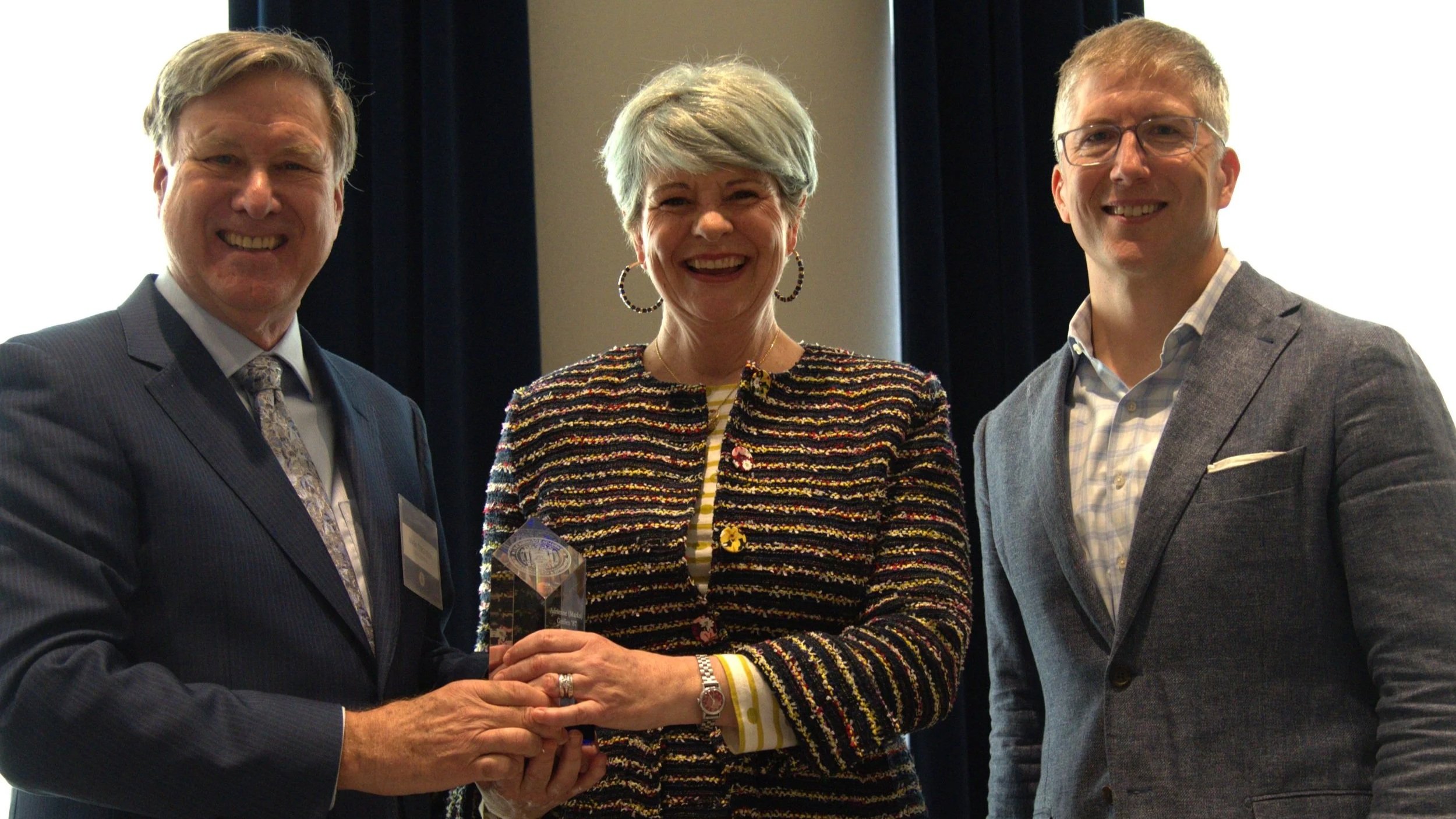 MMHLA Executive Director Receives Leadership Award from the U.S. Naval Academy Alumni Association