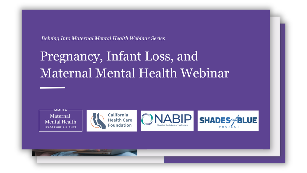 Webinar Content - Pregnancy, Infant Loss, and Maternal Mental Health ...