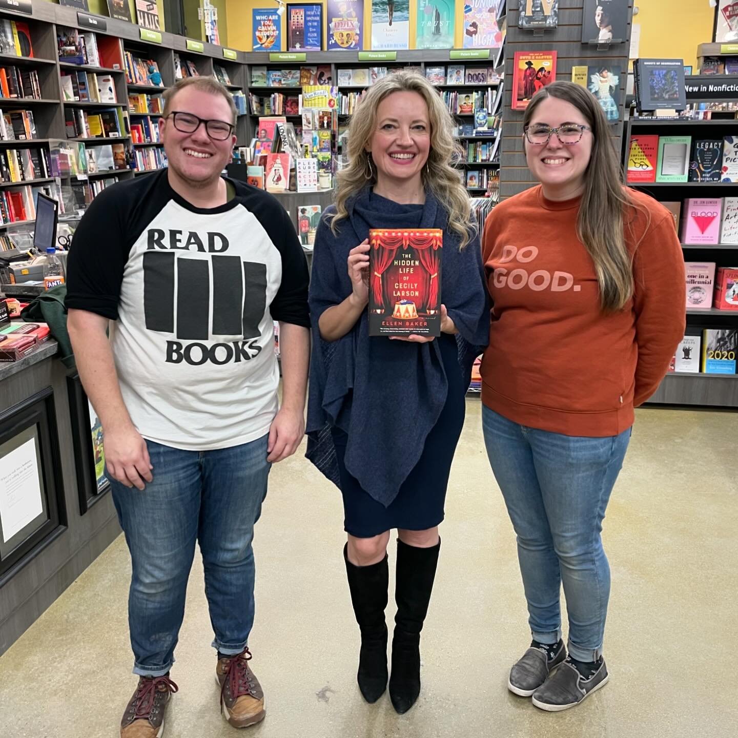 Happy Independent Bookstore Day! As a former indie bookseller myself, I soooo appreciate all the hard work and passion that indie booksellers put into their jobs, especially to connect the right books with the right readers! I was so grateful to get 