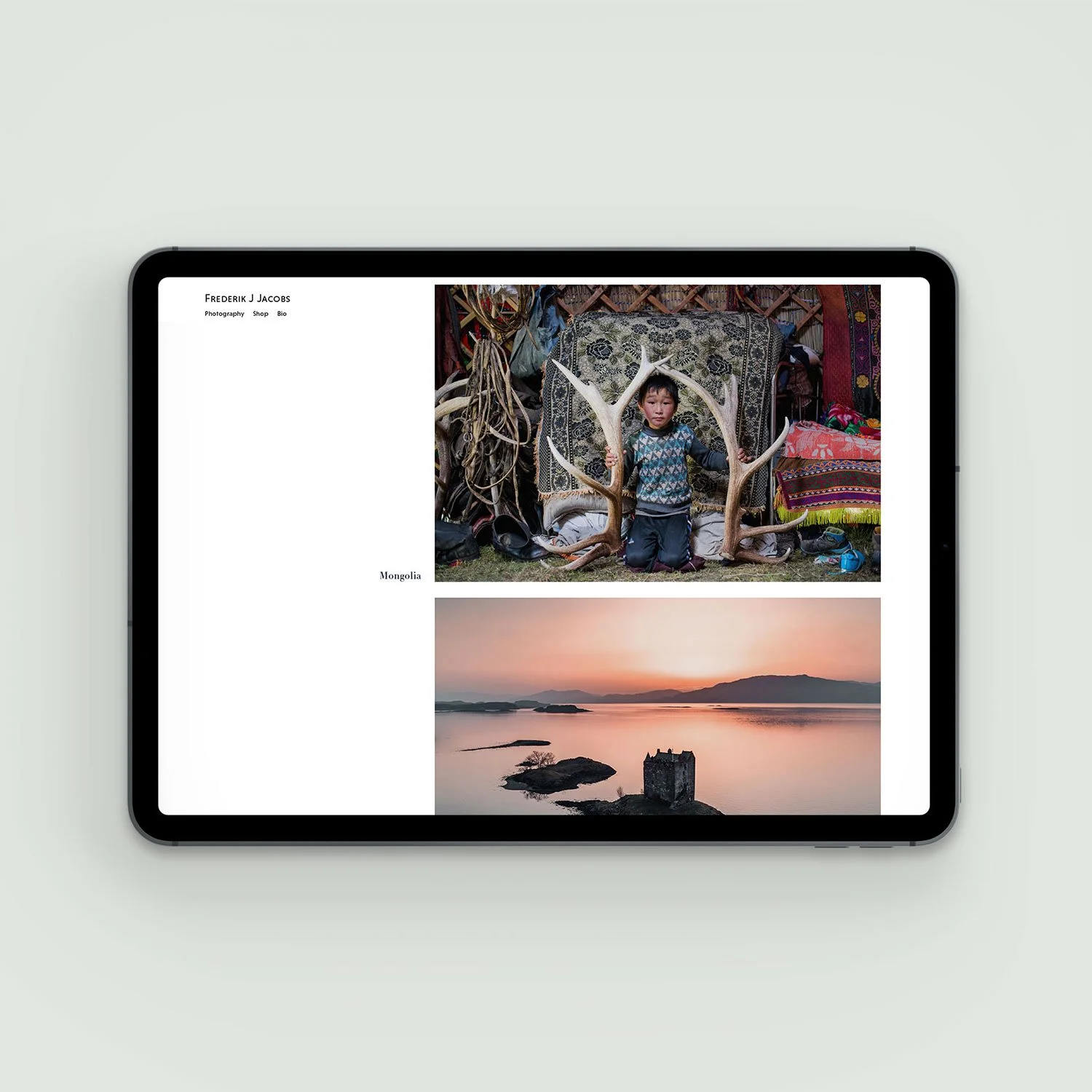 Frederik J Jacobs 
Photographer, Switzerland