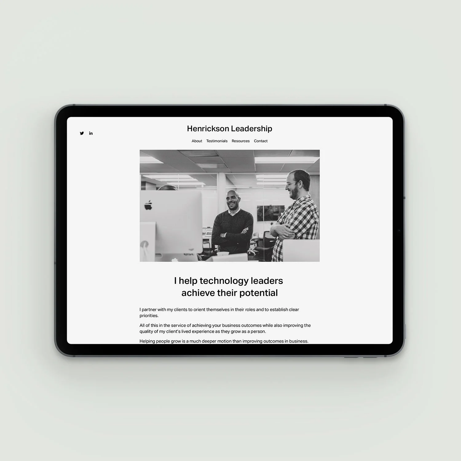 Henrickson Leadership 
Coach, San Francisco