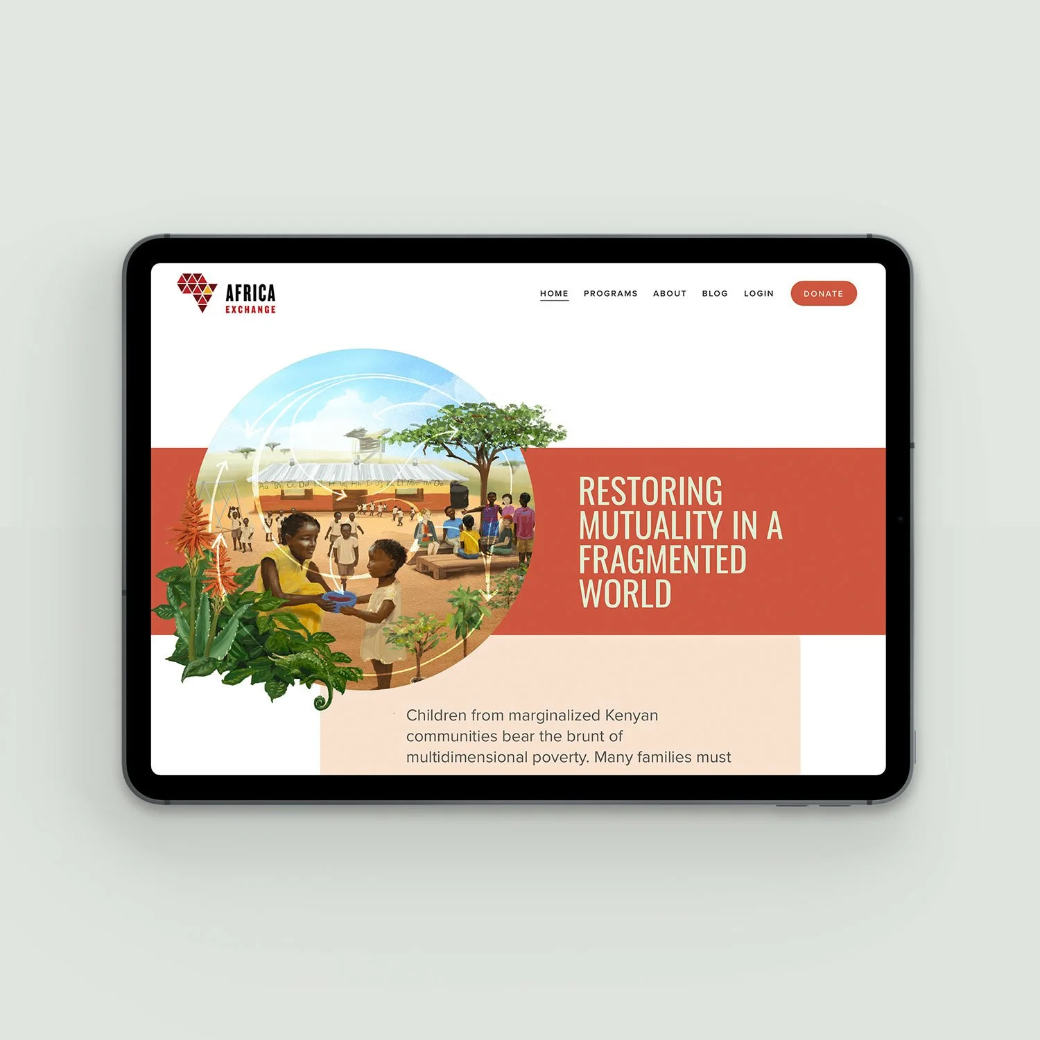 Africa Exchange 
Childhood Development Focused Charity, Kenya