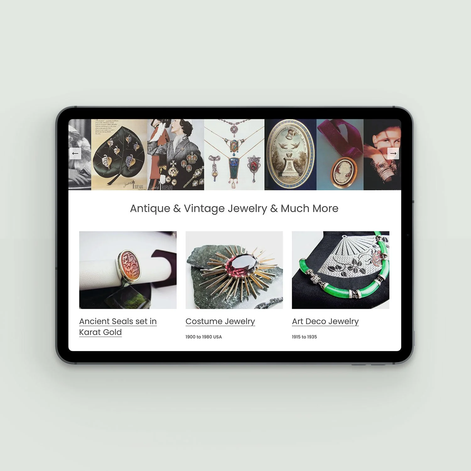 Tampico Antiques 
Jewellery and Antiques Dealer, San Francisco