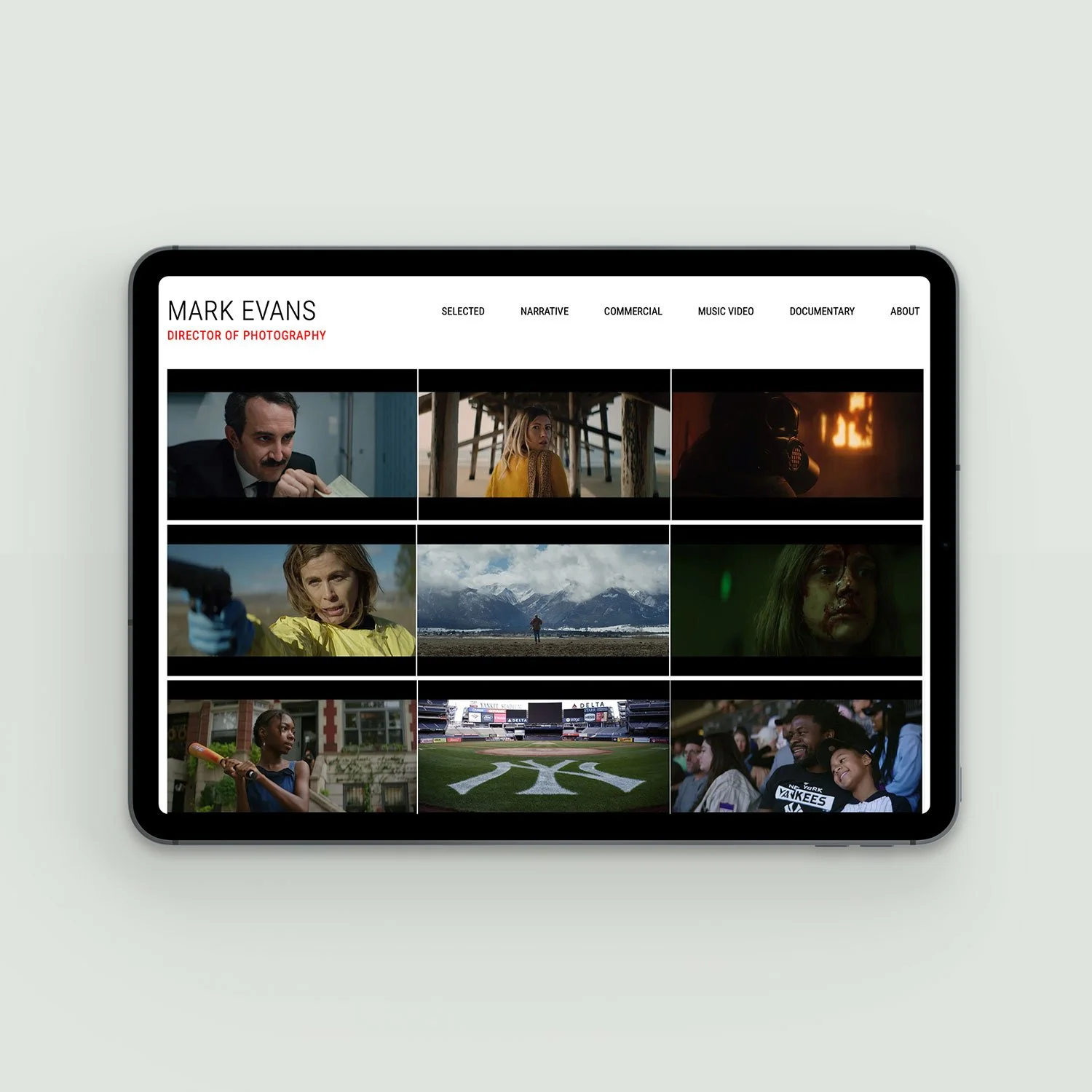 Mark Evans 
Cinematographer, Los Angeles