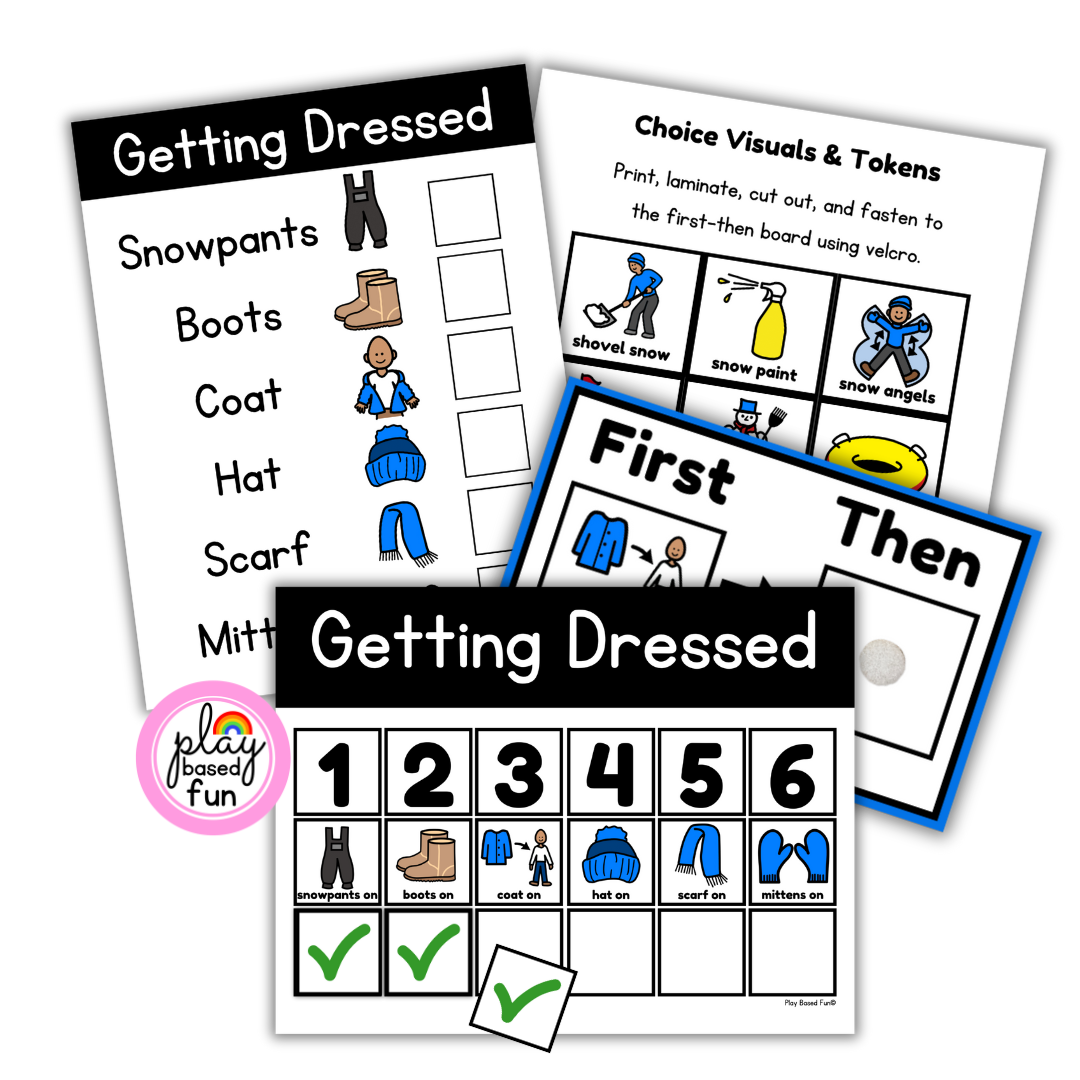 Posters, Visual Aids and Visual Schedules: Winter Recess Tools for Early Childhood Special Education