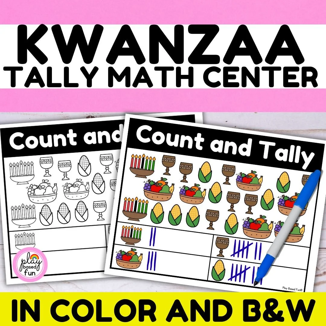 SQR KWANZAA Count and Tally Math Center.jpg