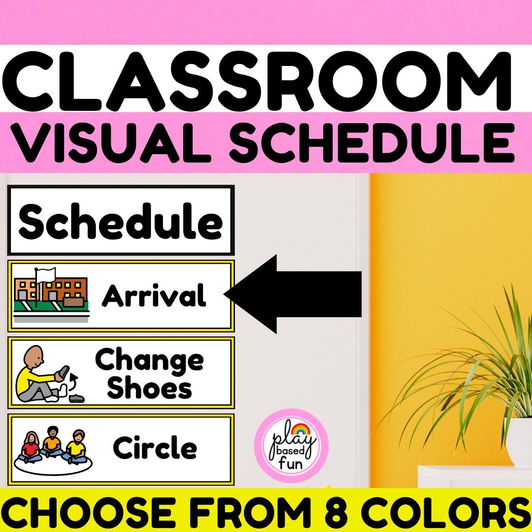 Free Boardmaker Printable Visual Schedule Free Printable Schedules Free Boardmaker Printable Visual Schedule Free Printable Schedules