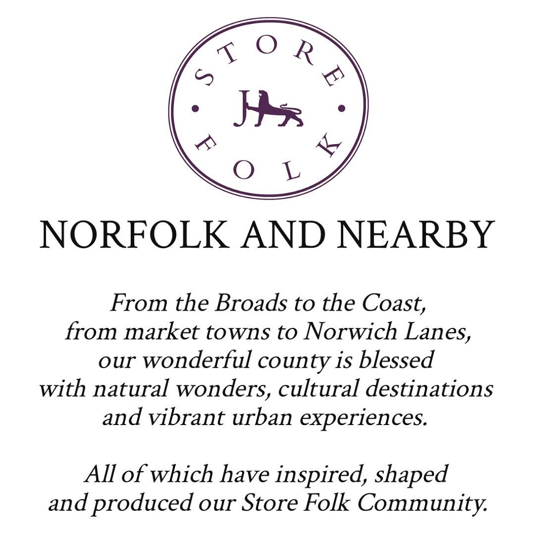 🛍️ STORE FOLK 🛍️

Those of you on the @jarroldnorwich mailing list will have received an email full of local goodies from their Store Folk range yesterday. I am lucky enough to have had my Norfolk huts poster featured alongside the likes of @oneofa