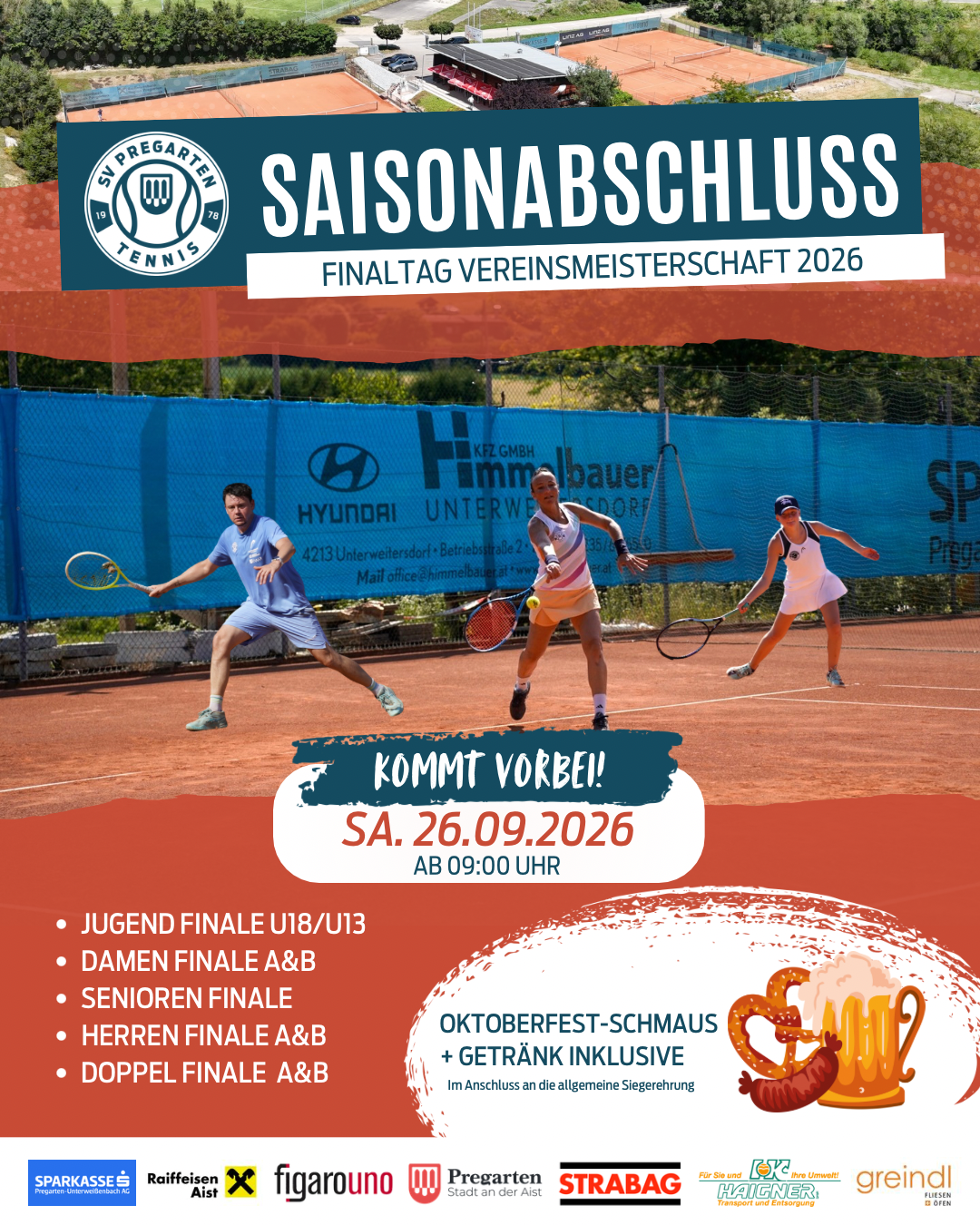 Finaltag &amp; Saisonabschluss 2026🎾🍻