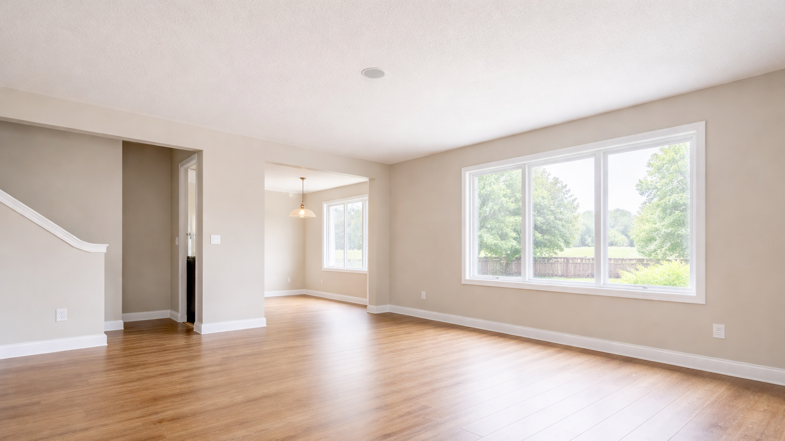 empty home interior ready for painting before moving in Utah