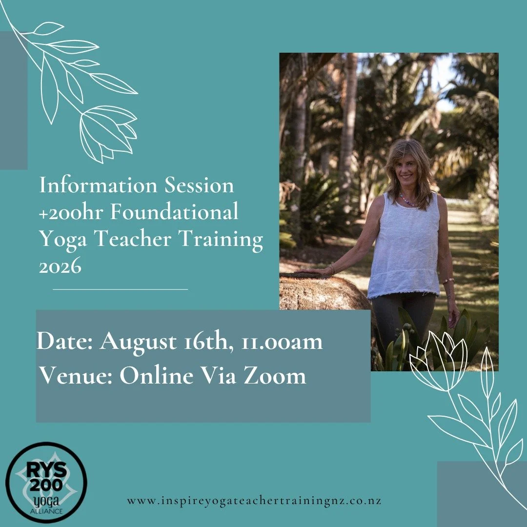 Kia ora 💫 I&rsquo;m hosting the first of a few information sessions for our 200-hour Foundational Yoga Teacher Training 2026, this Saturday at 11:00am NZ time, via Zoom. 

Are you curious to know what's it's all about? 

Our 200-hour YTT isn&rsquo;t