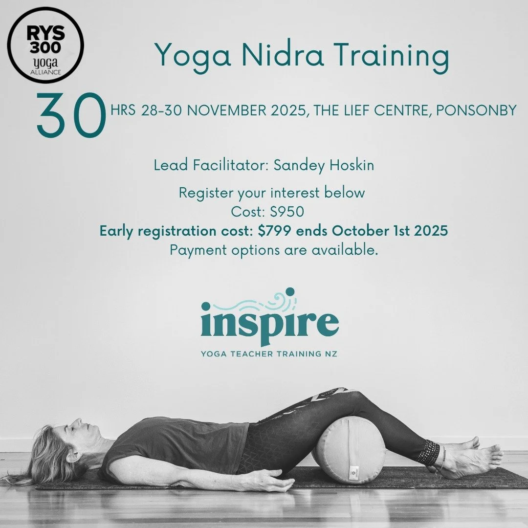An invitation to pause. This November, join me for a 30-hour Yoga Nidra training, where you&rsquo;re invited to drop into a space of conscious rest, reset, and reconnect with grounded presence.

Sign up as a standalone course, or pair it with the Res