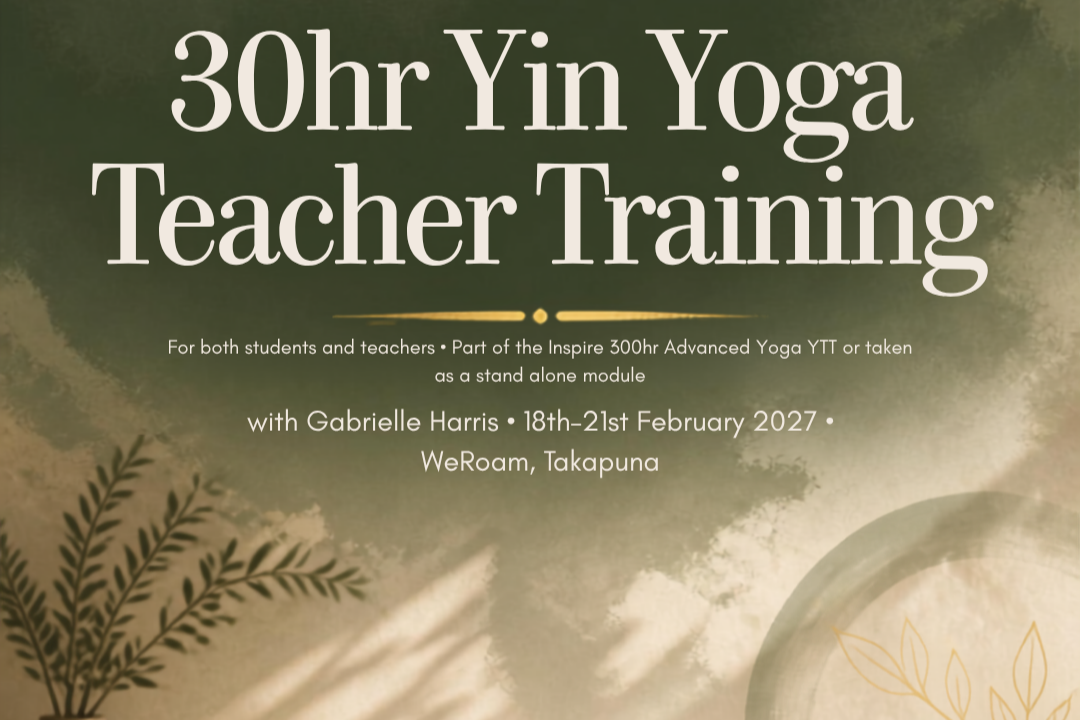 30hr Yin Yoga Training