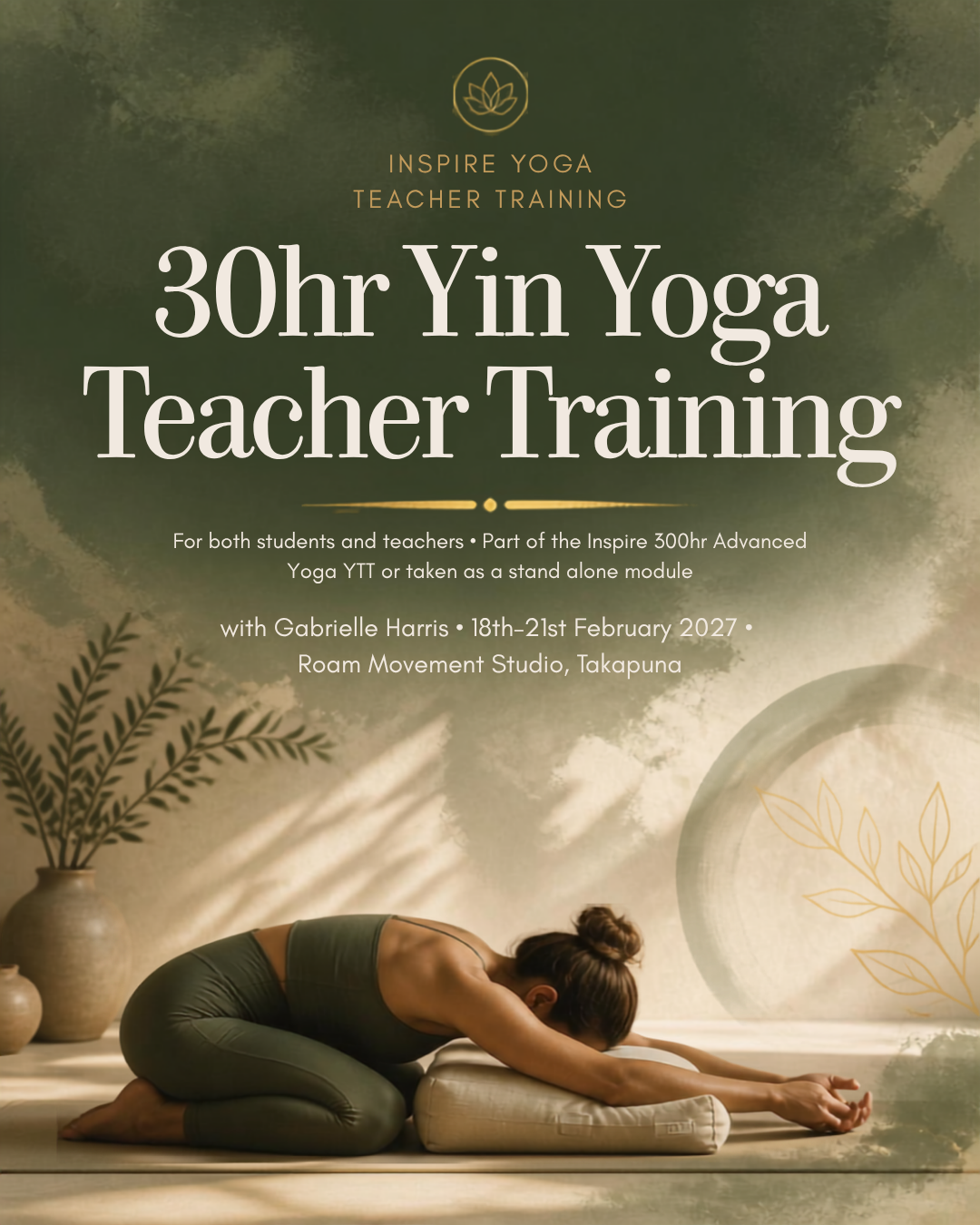 30hr Yin Yoga Training