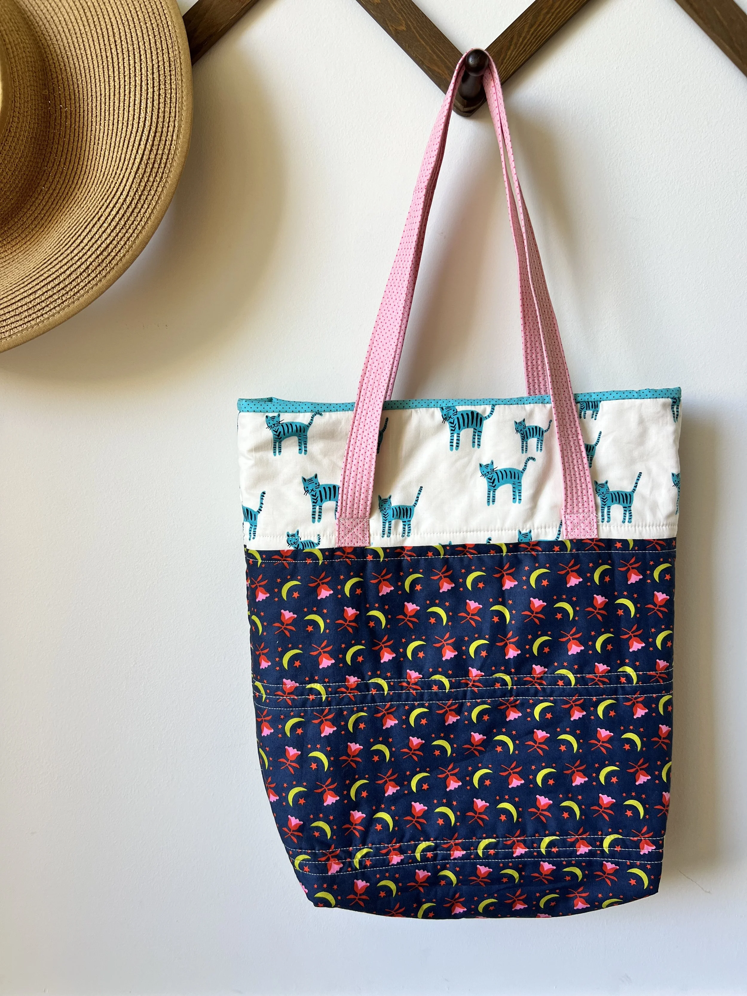 Blue Tiger Tote
