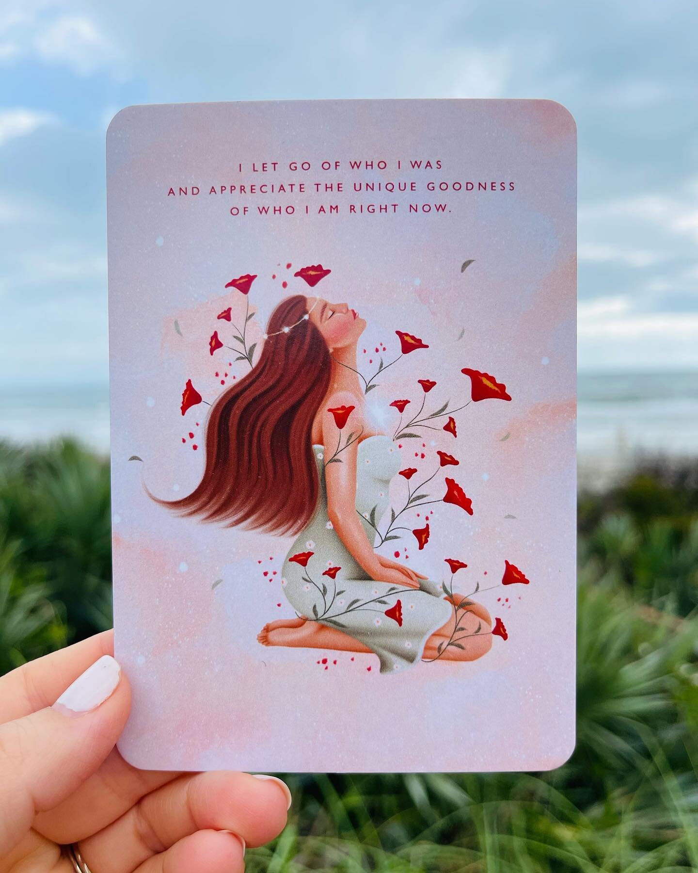 I pulled this card this morning. ✨ It was for me, it was for my beloved friend, it&rsquo;s for you. 

So much of the work I do as a trauma-informed somatic business coach reminds me that we&rsquo;re living in the past and future 99% of the time.

It&