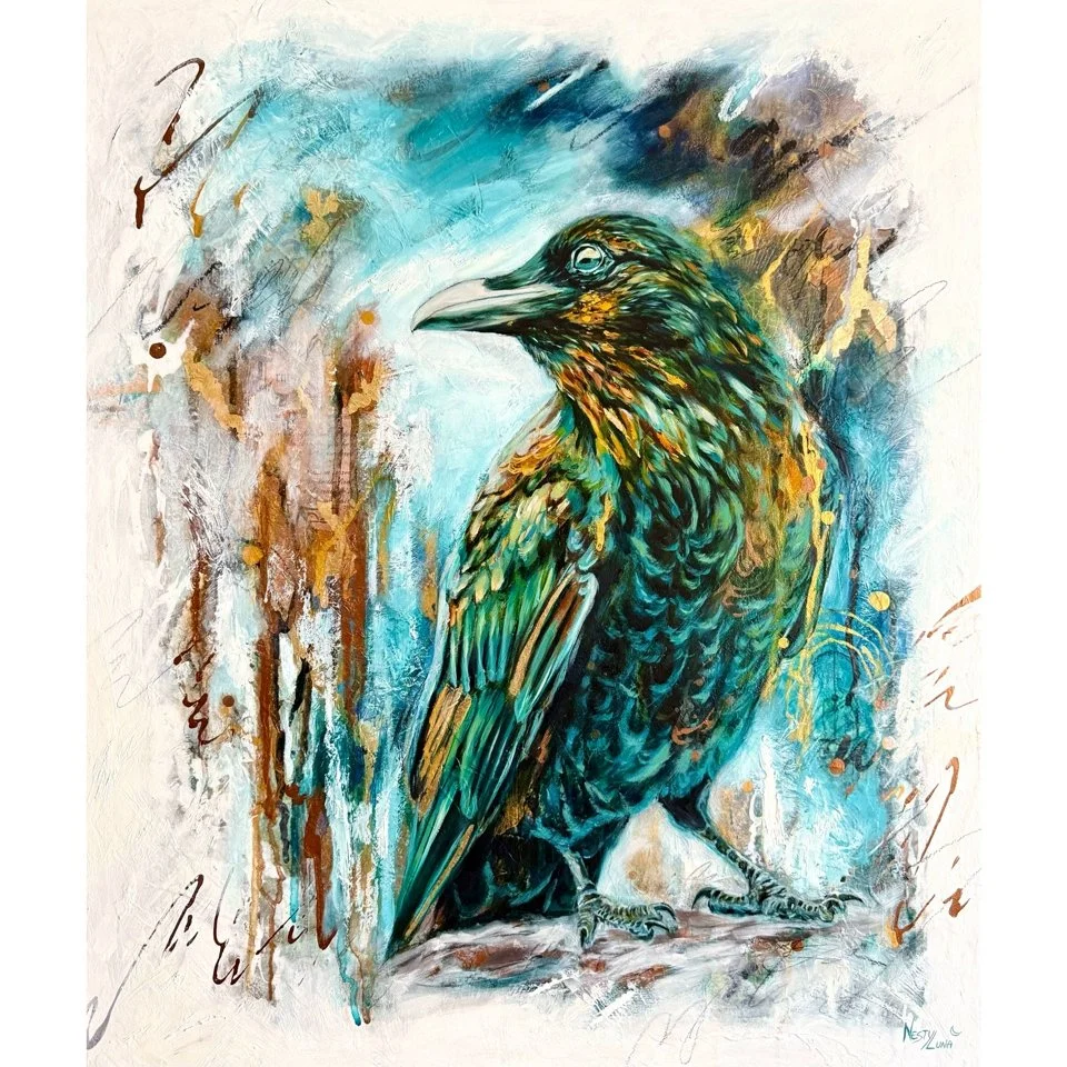 "In The Name Of Change" Nesty Luna Art by Anastassia Shorikov, original artwork 3.jpg