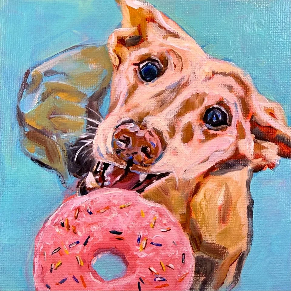 Day 11 of 100 Doggo and Donut, Nesty Luna Art.jpg