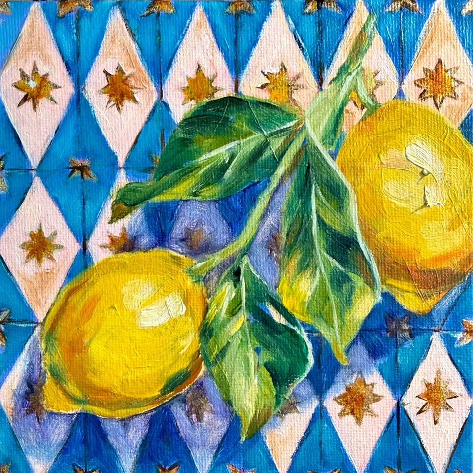 Day 10/100 "Tiles & Lemons"