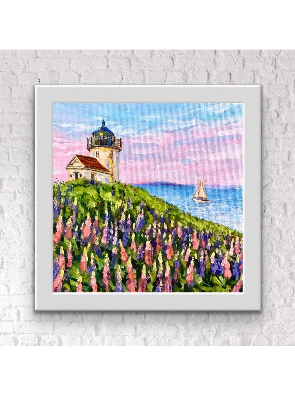 Day 12 of 100 Lighthouse Landscape, Nesty Luna Art 2.jpg
