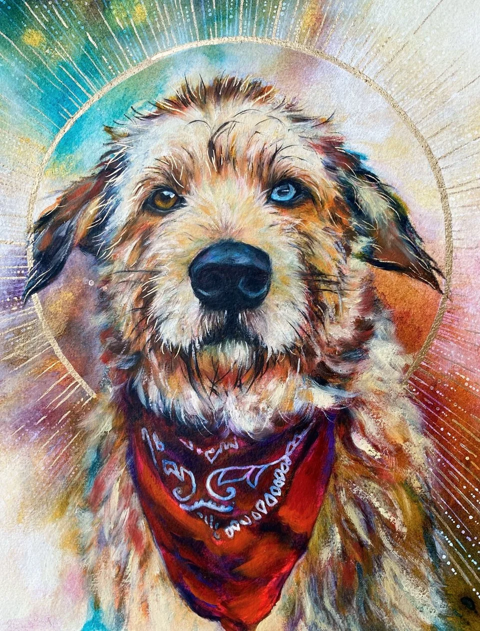 %22Dogs Are Angels%22 Anastassia SHorikov Art.JPG