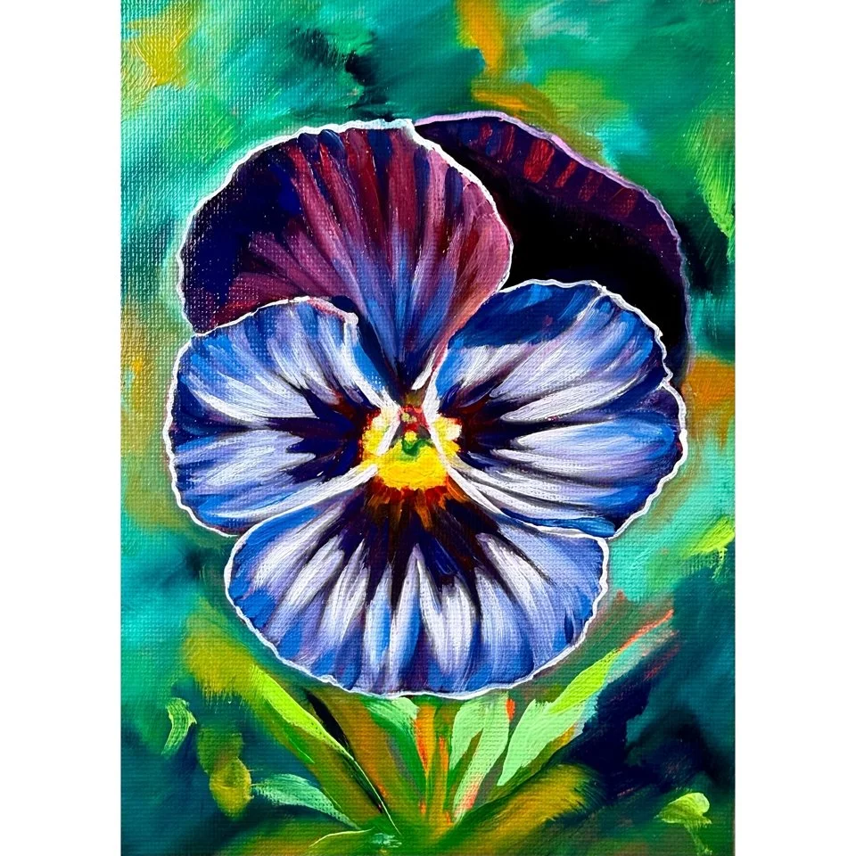 Day 17/100 "Pansy"