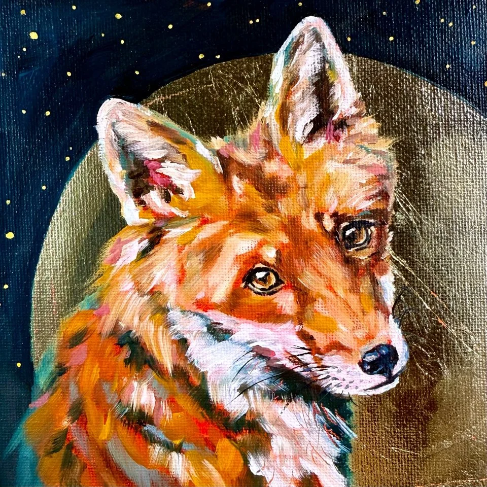 Day 19 of 100 Fox, Nesty Luna Art.jpg