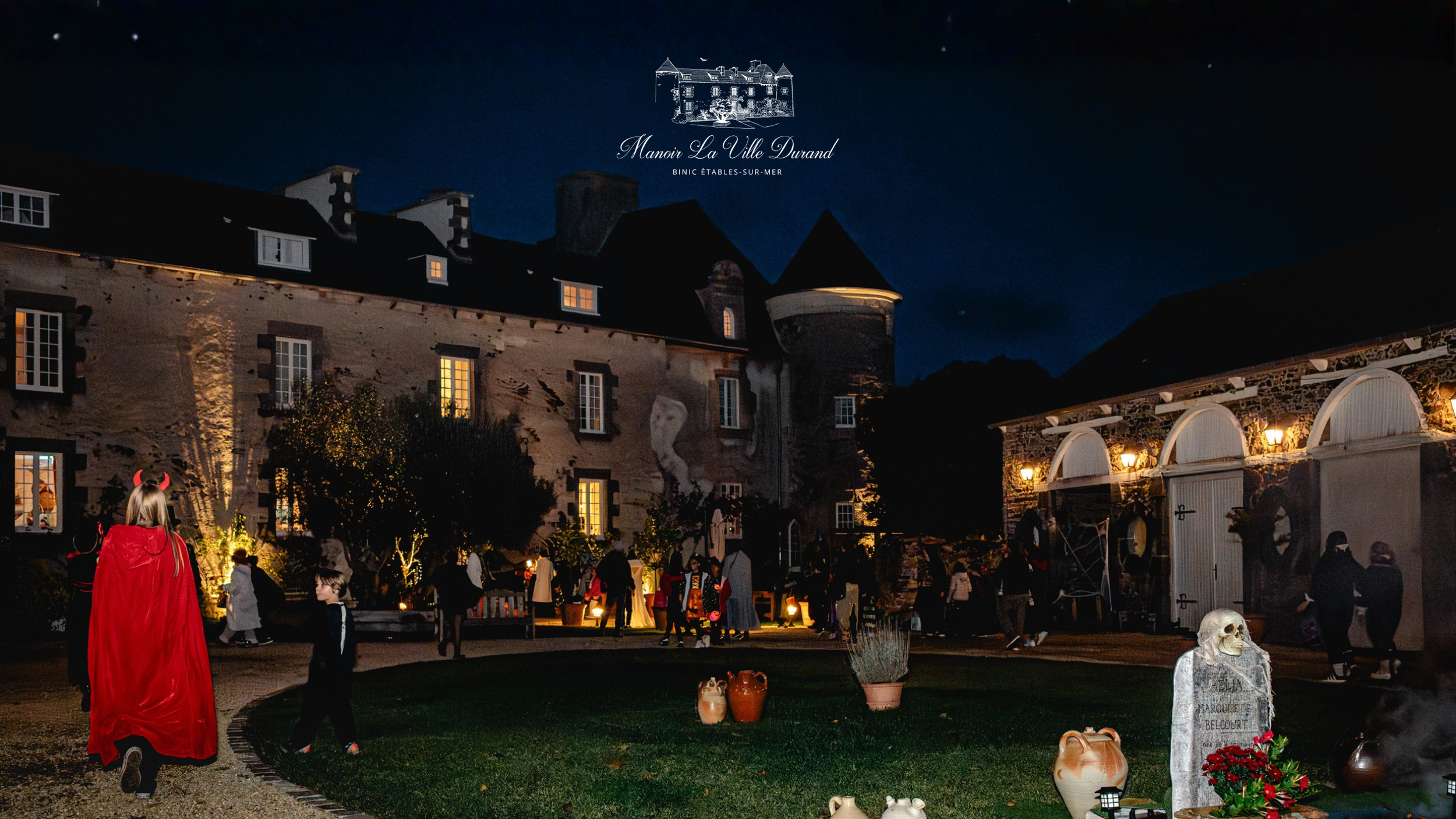 Vidéo -Aftermovie Halloween - Manoir la Ville Durand