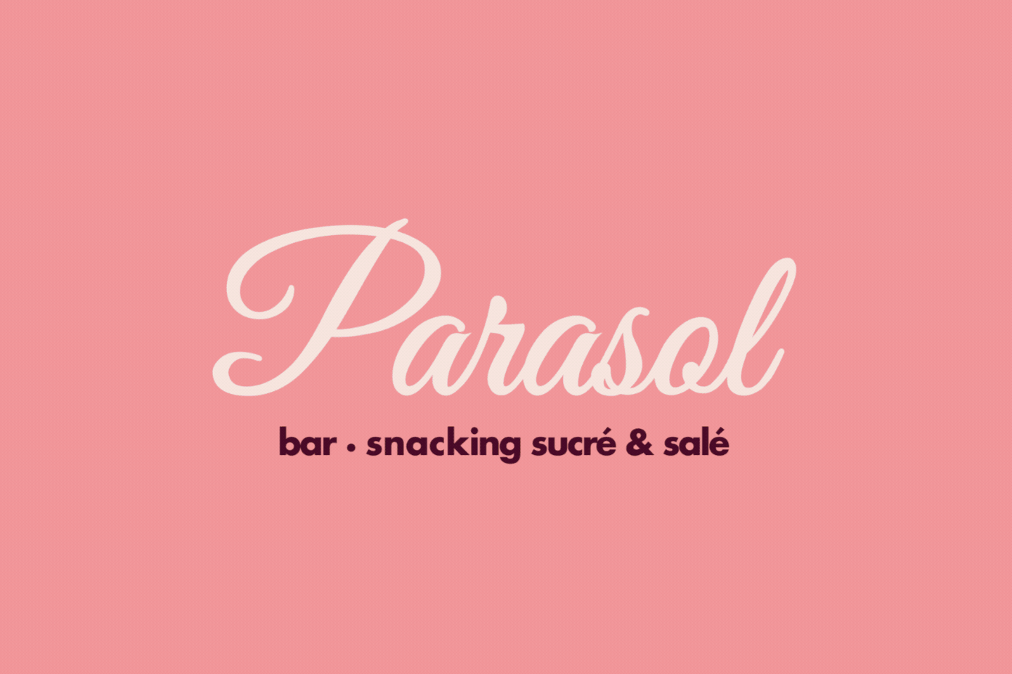Identité visuelle &amp; enseigne - Parasol aux rosaires à Plérin