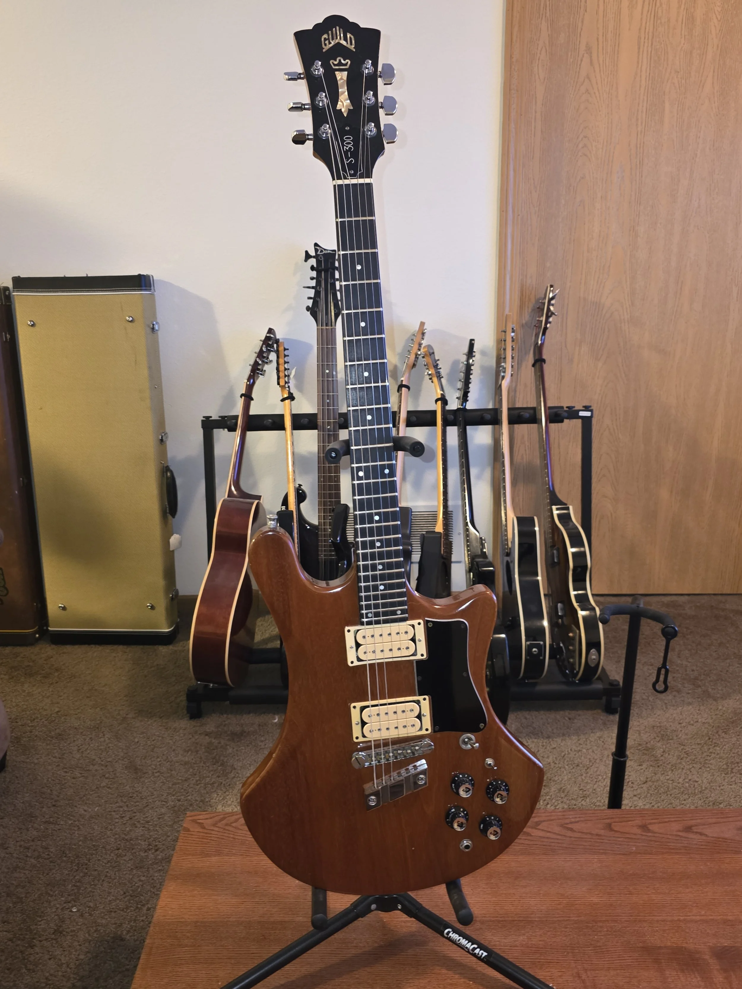 Guild S-300, w/ case, $1500