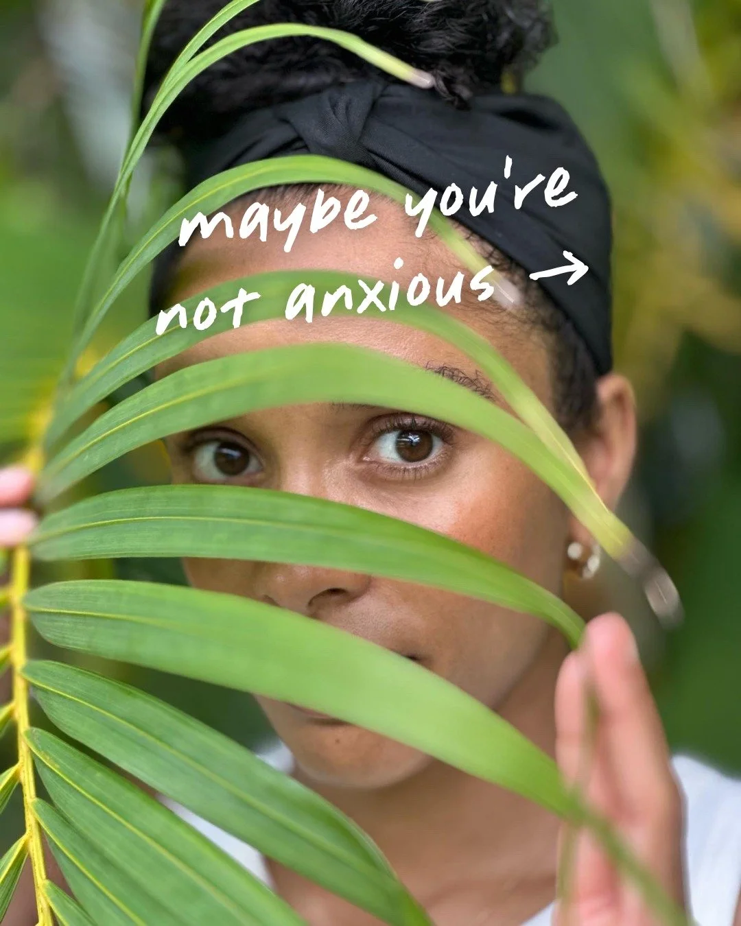 We talk about anxiety like it&rsquo;s a personality trait, but what if it's a signal.

Most of us were never taught basic somatic tools.
So the mind steps in to manage; it spins and tries to &ldquo;figure out&rdquo; the feeling.

Not because you&rsqu