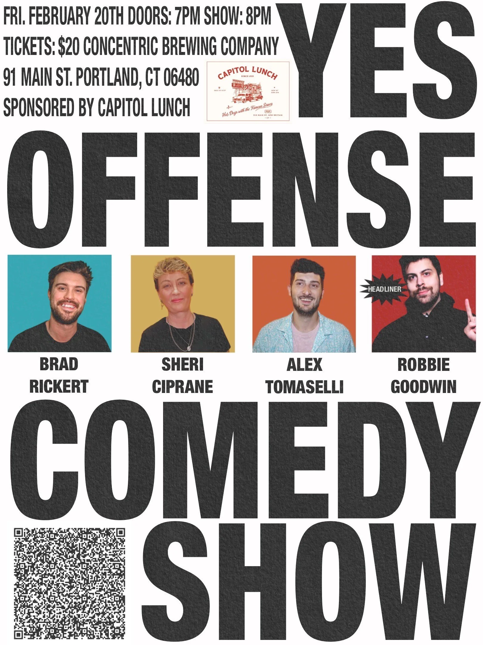 Yes Offense Comedy Show