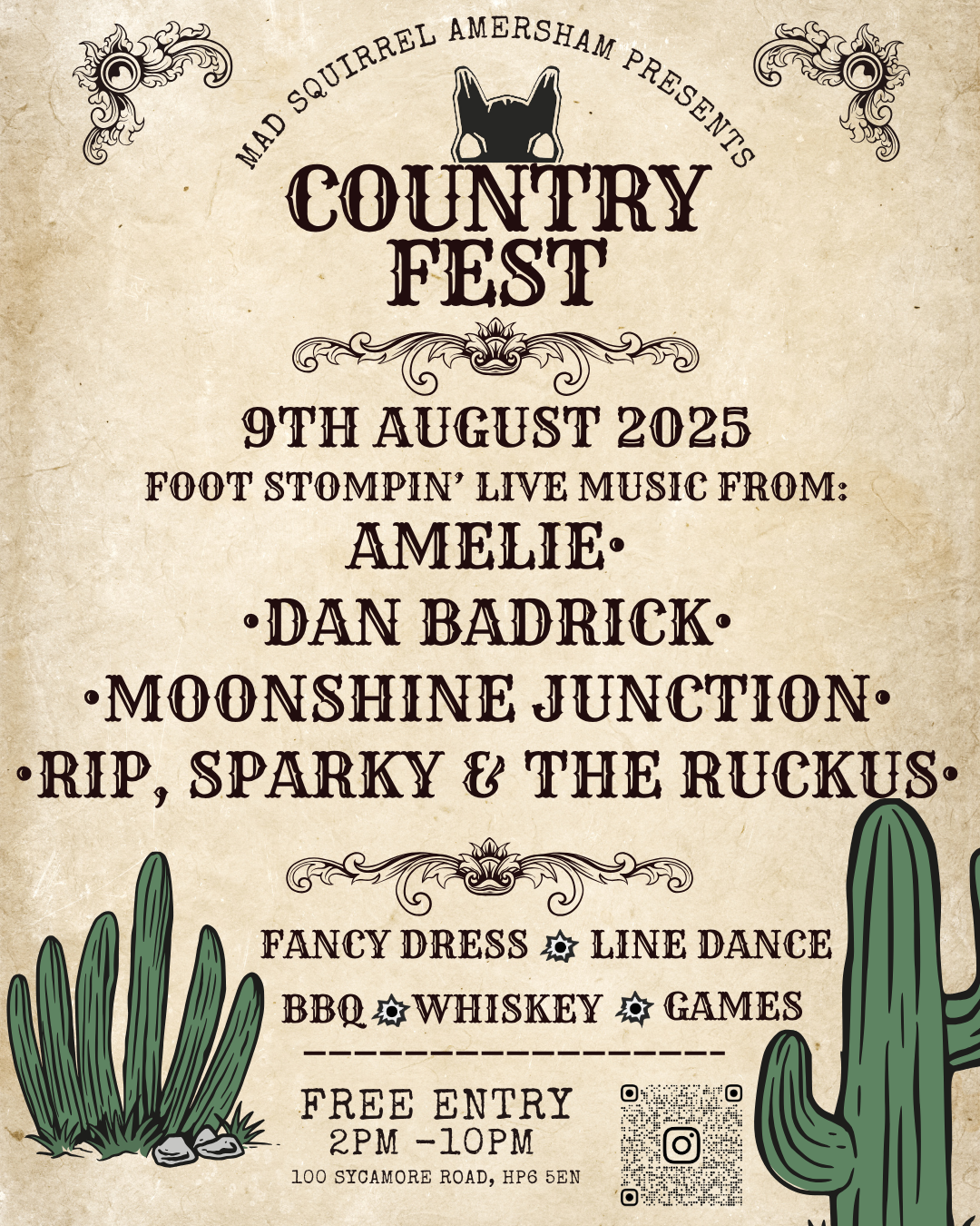 MAD SQUIRREL COUNTRY FEST