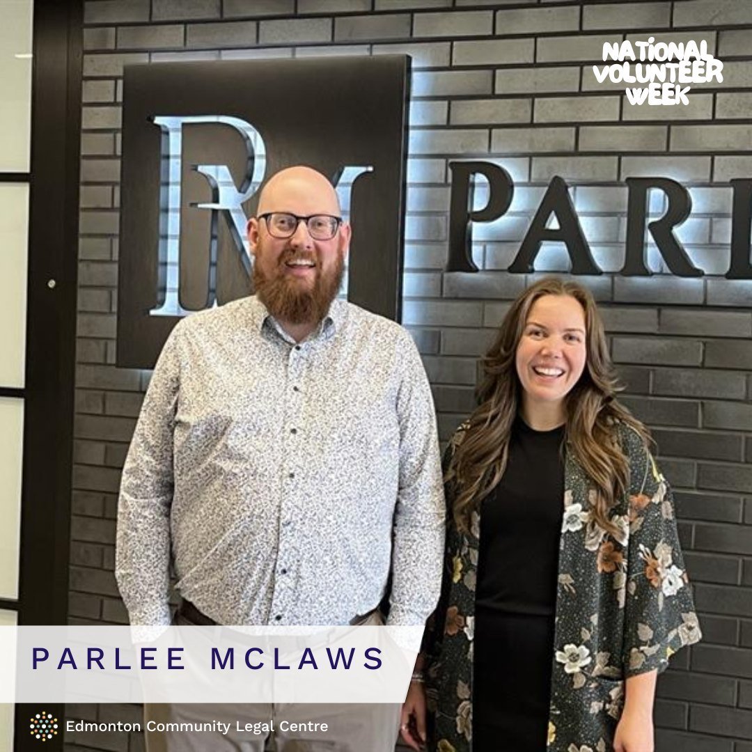 Volunteer &amp; Events Coordinator Suzie had some time this week to visit some firms that volunteer with ECLC! ⁠
⁠
🌟@Parlee_McLaws - they were the recipients of the 2022 Canadian National Pro Bono Law Firm award at the National Pro Bono Conference, 