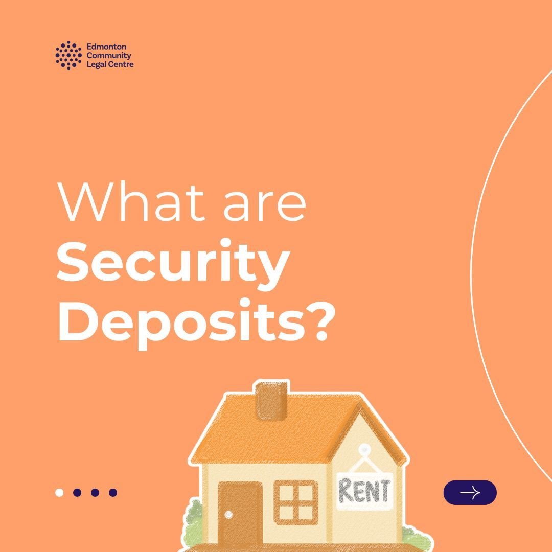 ℹ️Security deposits, also known as damage deposits in Alberta, are a common requirement when renting a property. Here's a quick summary of what it is all about. ⁠
⁠
Some great resources to look into for more information on renting and security deposi