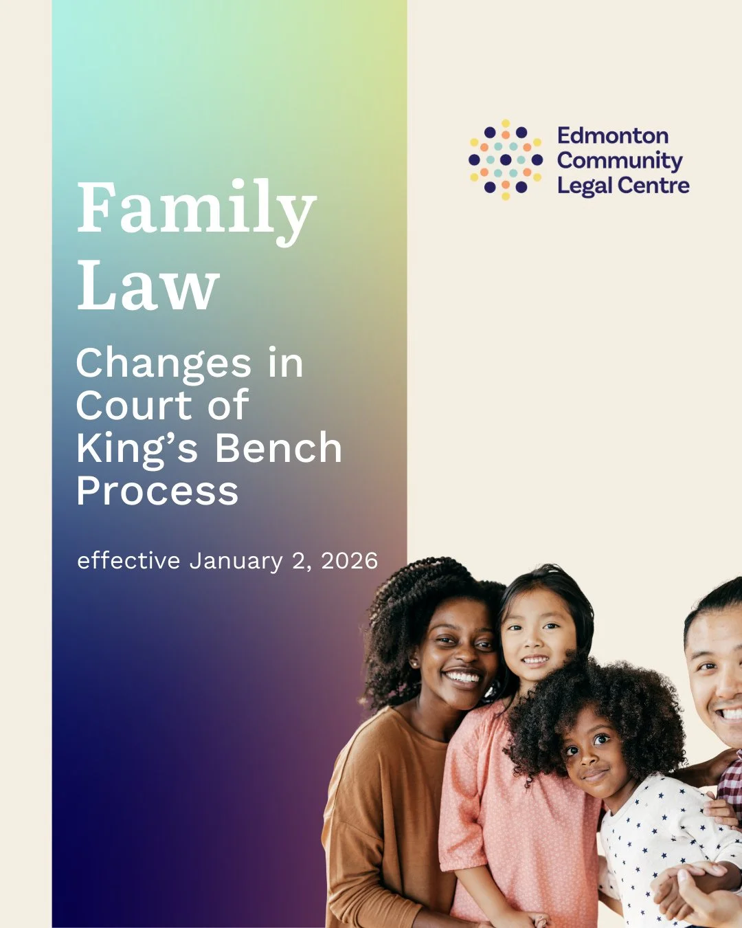 Did you know? Earlier this month (starting January 2, 2026), the Court of King&rsquo;s Bench introduced a new approach called the Family Focused Protocol (FFP). ⁠
⁠
You can learn more about this through the posts, or at: family.cplea.ca/article/go-to