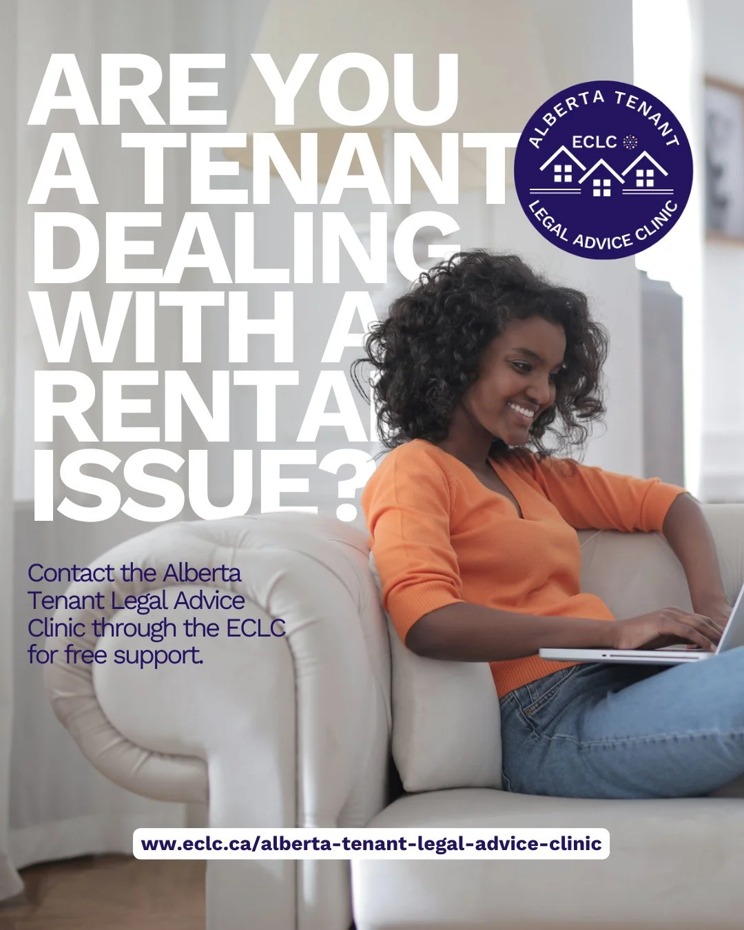 Are you a tenant in Alberta dealing with a rental issue? The ECLC has been running a program called the Alberta Tenant Legal Advice Clinic! This program provides free 45-minute legal coaching appointments to give tenants helpful advice and support fo