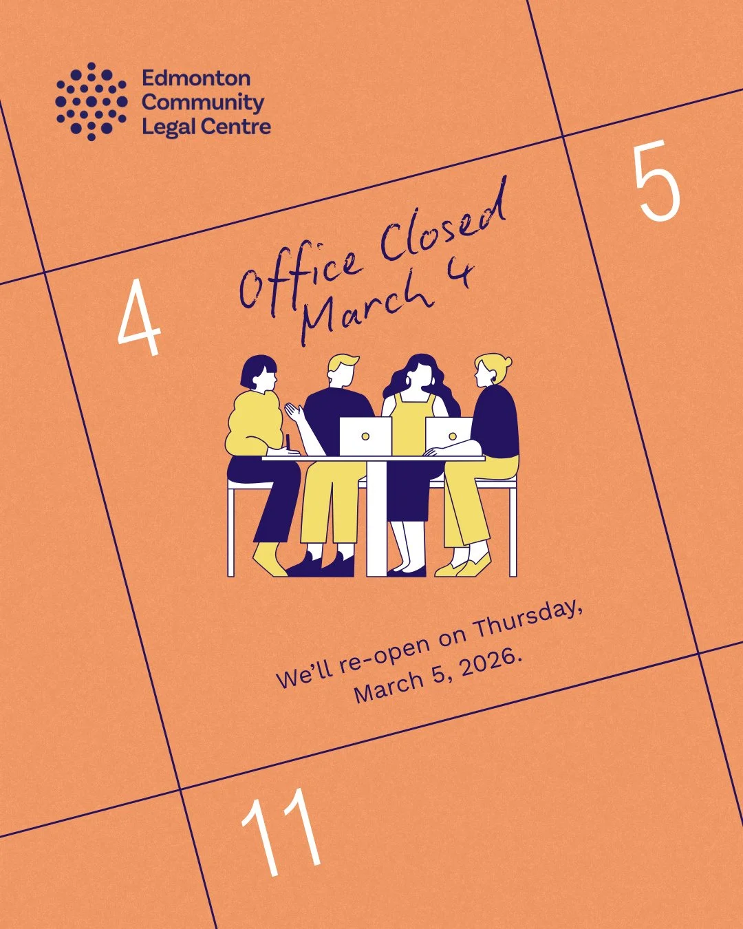 Hi friends - our office will be closed tomorrow on March 4 for a staff meeting. We'll re-open at regular hours on Thursday, March 5, 2026! Thank you for understanding! ⁠
⁠