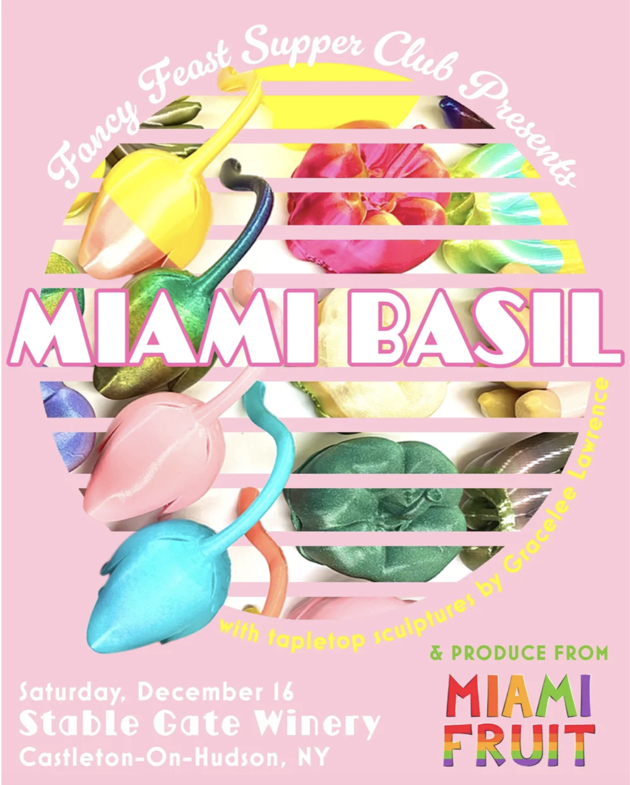 Miami Basil with Gracelee Lawrence at Stablegate Winery