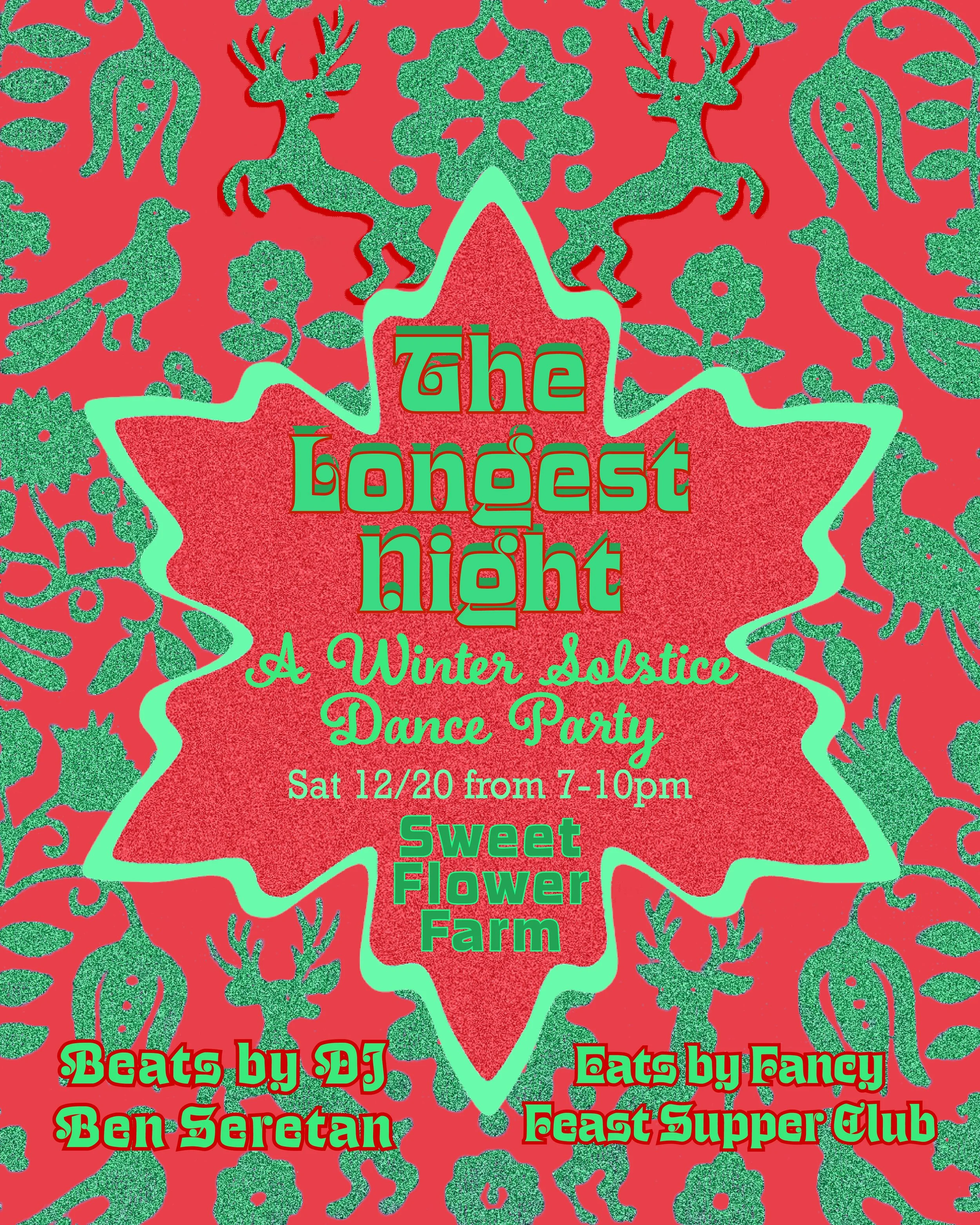 The Longest Night at Sweet Flower Farm