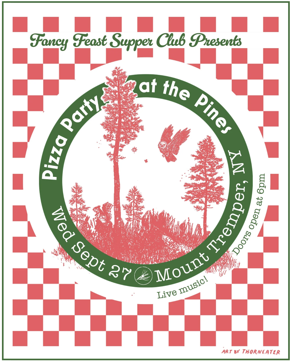 Pizza Party at The Pines
