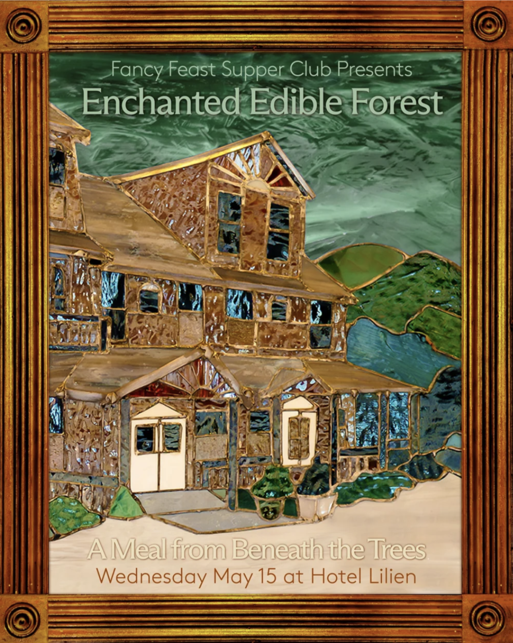 Enchanted Edible Forest at Hotel Lilien