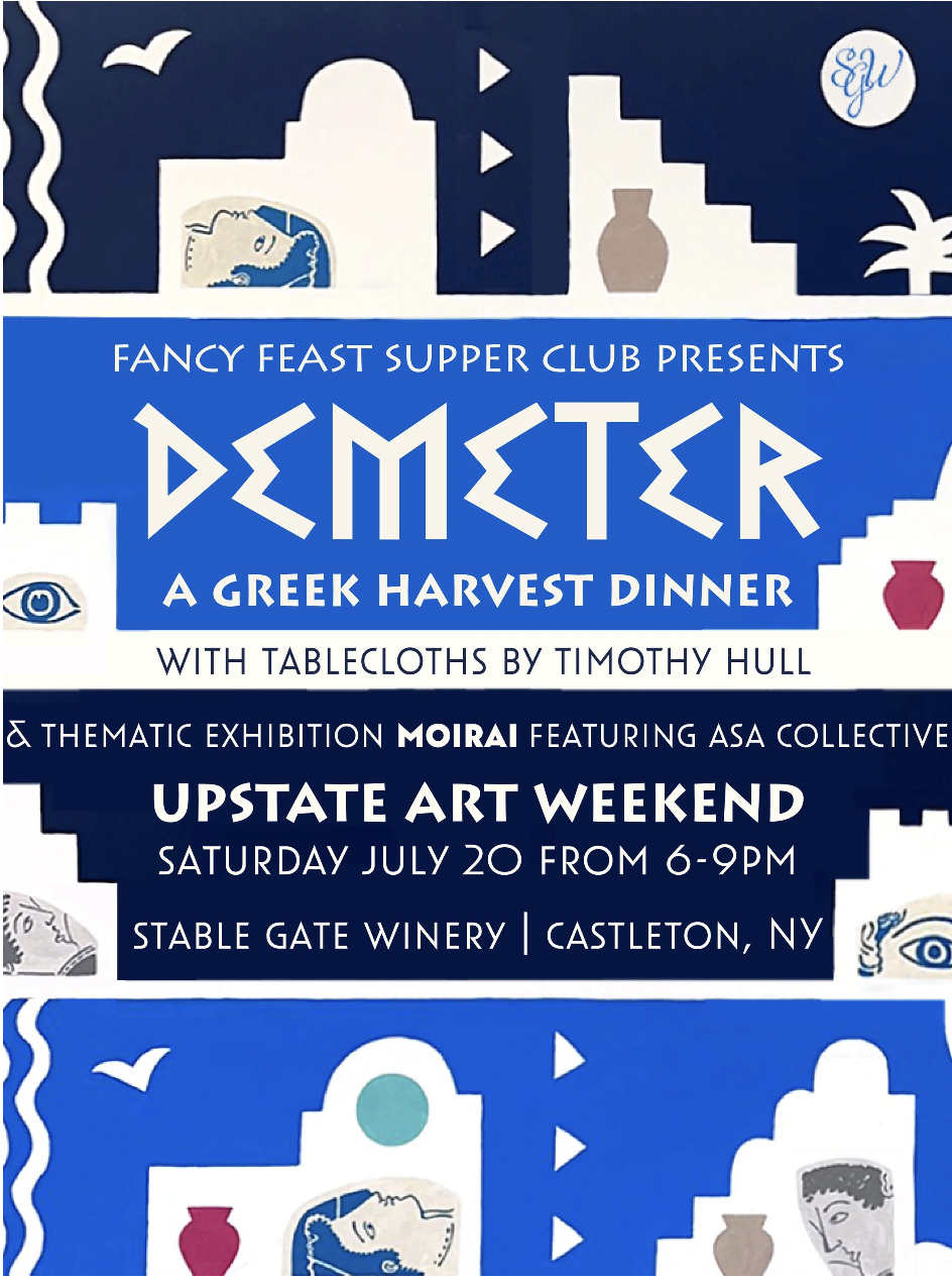 DEMETER: A Greek Harvest Dinner for Upstate Art Weekend 