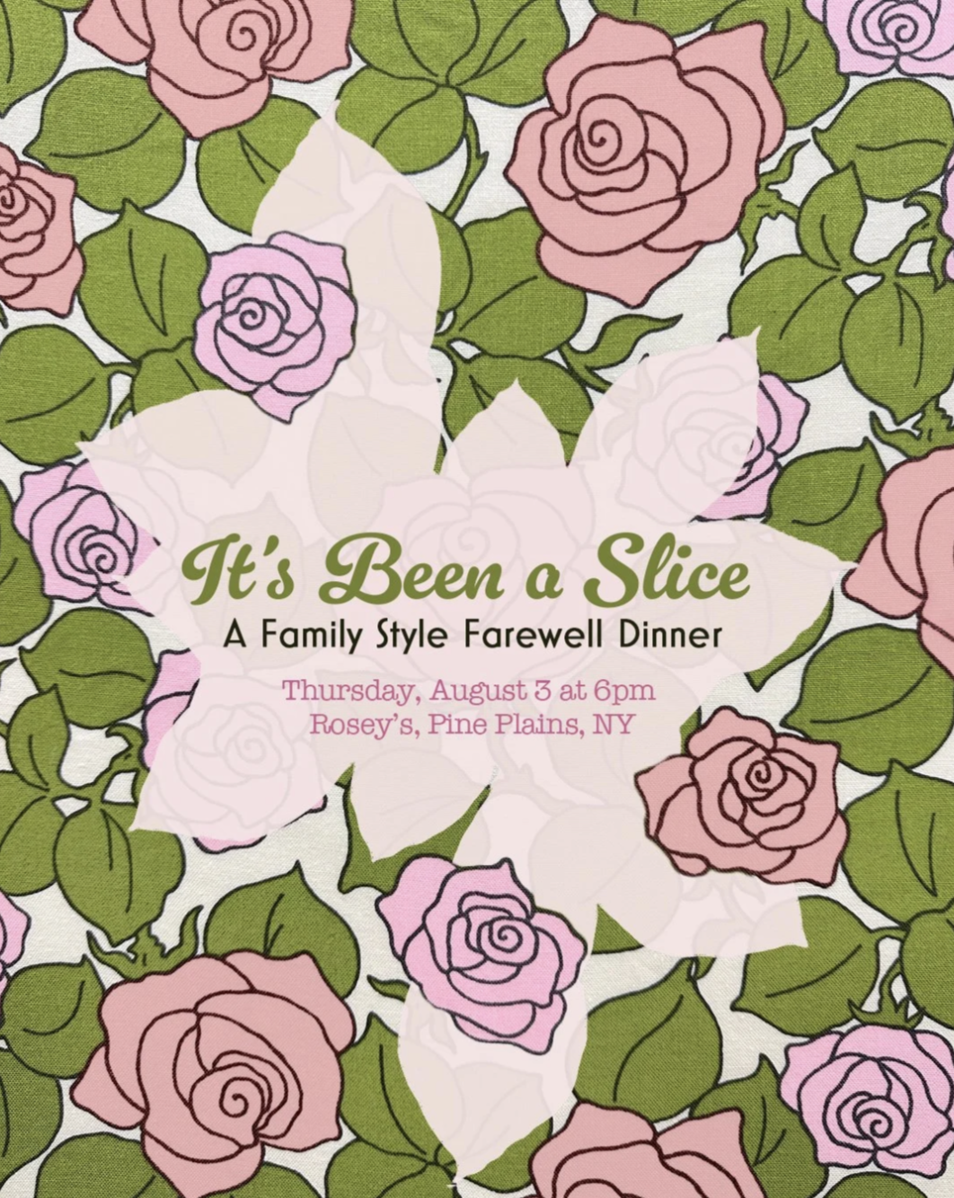 It's Been a Slice at Rosey's 