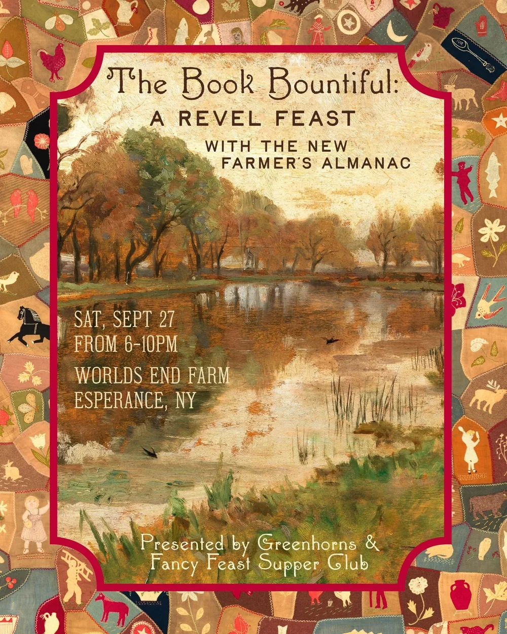 The Book Bountiful with The New Farmer's Almanac at World's End Farm 