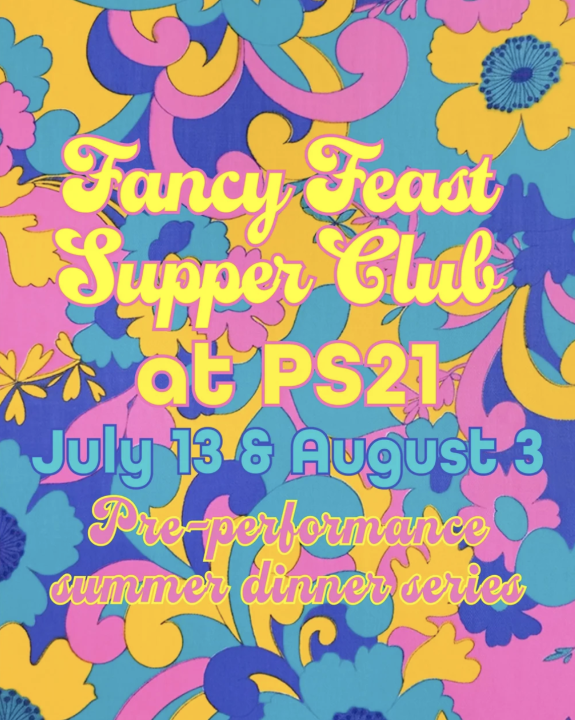 2024 Summer Dinner Series at PS21