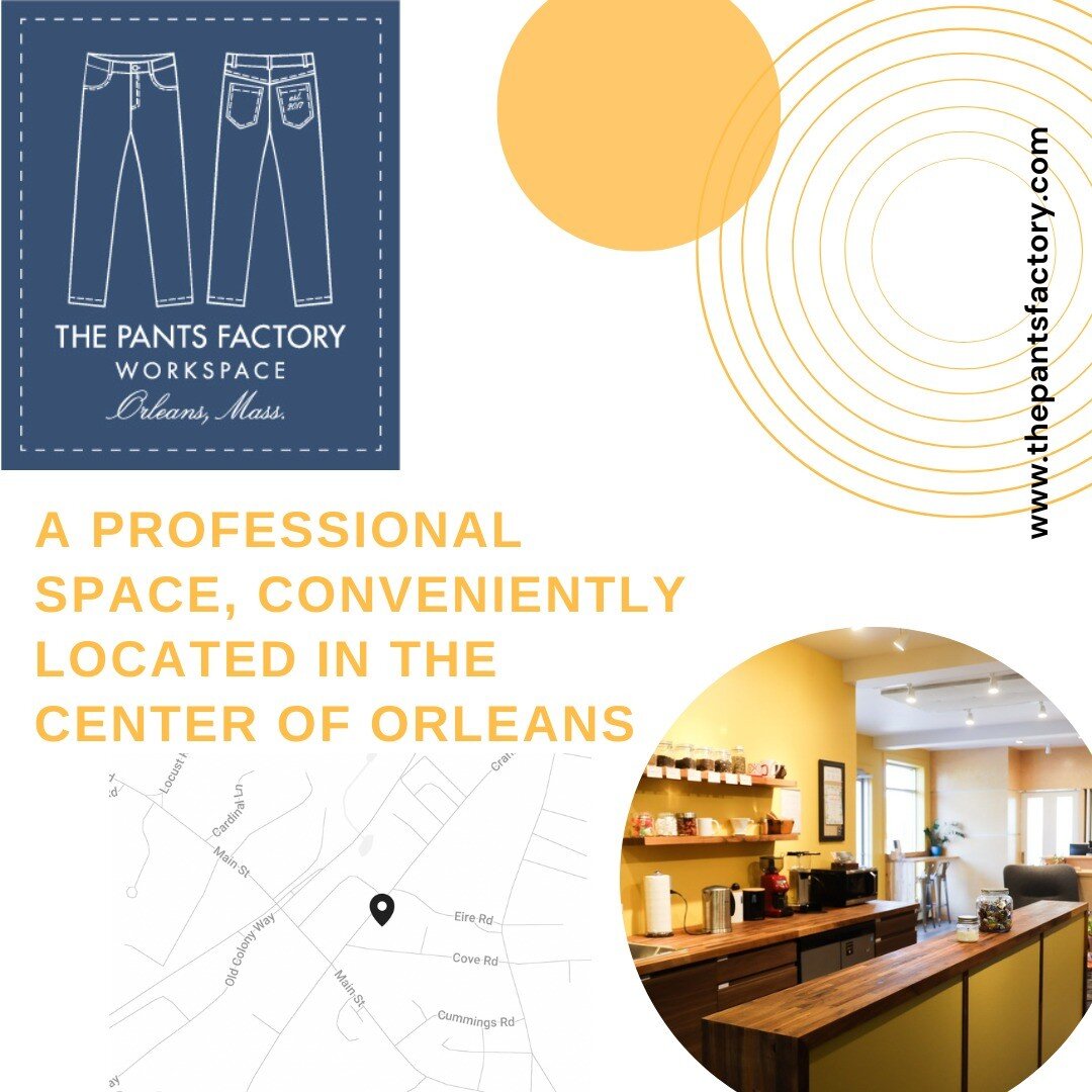 Are you looking for a quiet, friendly, affordable place to work? 

Come check out The Pants Factory Workspace in Orleans!

Get your productivity on, meet some neighbors, and set yourself up for success, no matter what work you're doing*.

Email Jacki